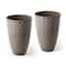 Glitzhome® 19.7" Eco-Friendly Oversized Faux Ceramic Pot Planters, 2ct.